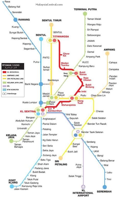 Kuala lumpur trains are a traveler's best friend for circumnavigating the city's infamous traffic and checking out its most compelling neighborhoods and the many things to do within them. KL Monorail - Light Transit Train In Kuala Lumpur ...