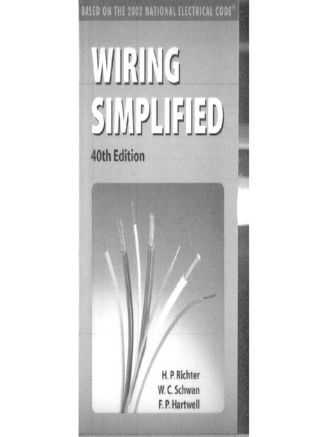 • manufactured from specially formulated high impact rigid poly vinyl chloride. Electrical Wiring Simplified