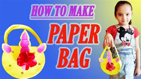 How To Make A Paper Handbag Easy Origami Handbag Tutorial Easy