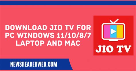 Download Jio Tv For Pc Windows 111087 Laptop And Mac