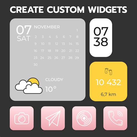 Widgets And Icons For Ios 14 App Design On Behance