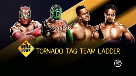 Wwe 13 Tag Team Ladder Match Sin Cara And Mysterio Vs Primo And Epico Rey
