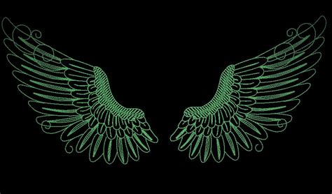 Angel Wings Glow In The Dark Special Designed Machine Etsy Uk