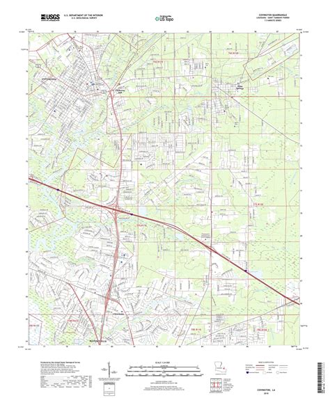 Mytopo Covington Louisiana Usgs Quad Topo Map