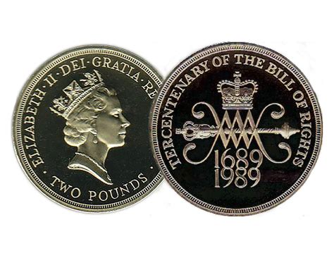 Uk Brilliant Uncirculated Tercentenary Of The Bill Of Rights Etsy