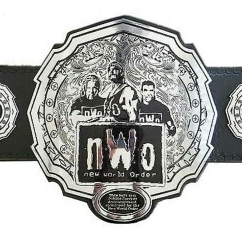 Nwo New World Order Wrestling Heavyweight Championship Belt