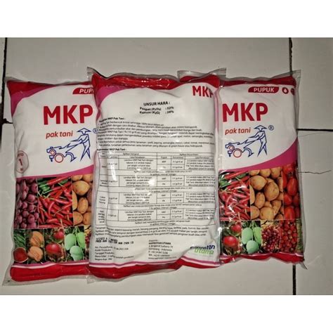Jual Pupuk Mkp Pak Tani 1kg 100 Original Saprotan Utama Shopee Indonesia