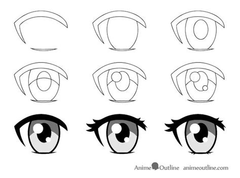 Pin De Vecthor14 En Eyes Ojos De Caricatura Como Dibujar Ojos Anime