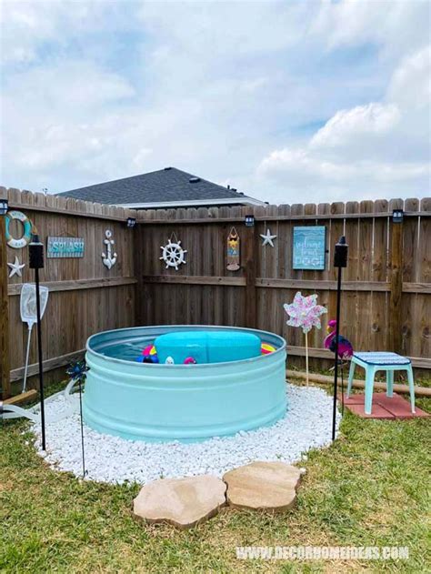This Diy Stock Tank Pool Is Your Best Summer Project Decor Home Ideas