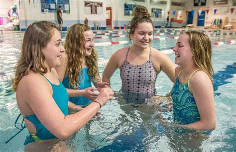Girls Swimming Sophomores The Foundation For The Red Eddies