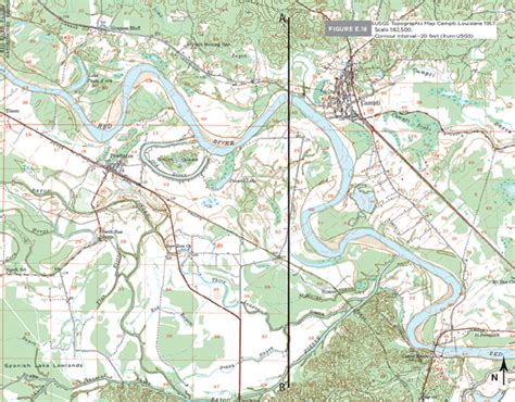 Red River Gorge Topographic Map Map