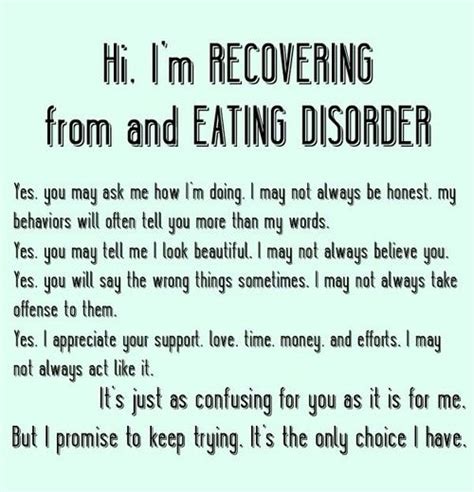 Eating Disorder Recovery Quotes Anorexia Recovery Pinterest