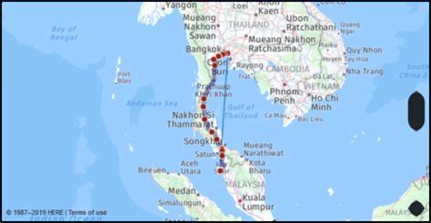 Get the lowest fare for penang bangkok flights only on goibibo. What is the distance from Penang to Bangkok? Google Maps ...