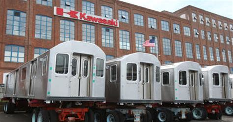 Kawasaki Will Finish New Nyc Subway Cars In Yonkers