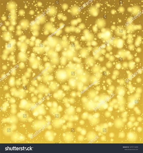 Golden Sparkles Stars Background Stock Illustration 1075714499