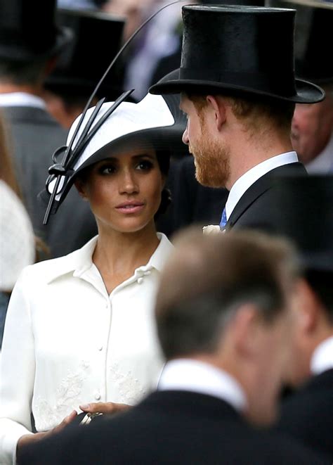 Meghan Markle Just Wore Her Most Dramatic Hat Yet