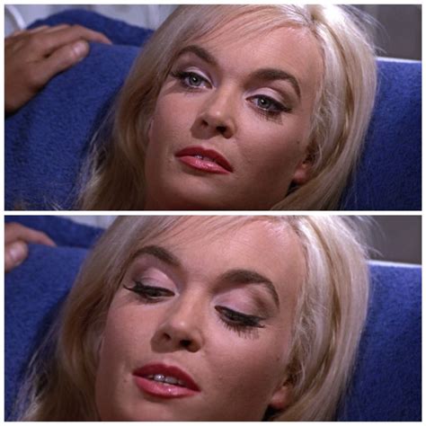 Makeup On Shirley Eaton Aka Jill Masterson In Goldfinger 1964