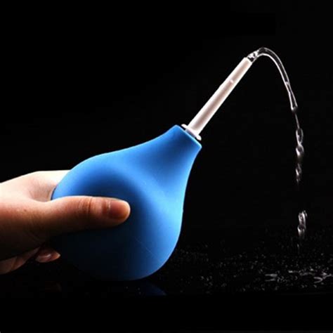 Enema Cleaning Container Vagina Anal Ass Cleaner Douche Enema Cleaning Bulb Medical Rubber