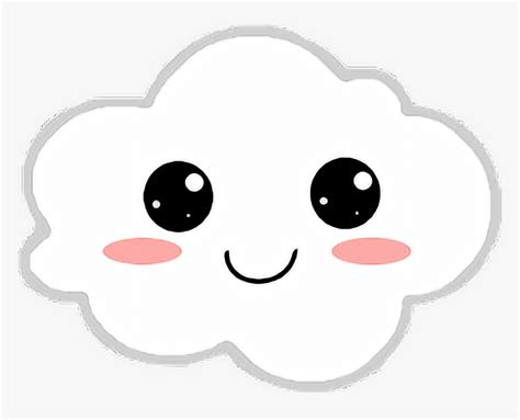 Transparent Kawaii Cloud Png In This Gallery Clouds We Have Free Png Images With