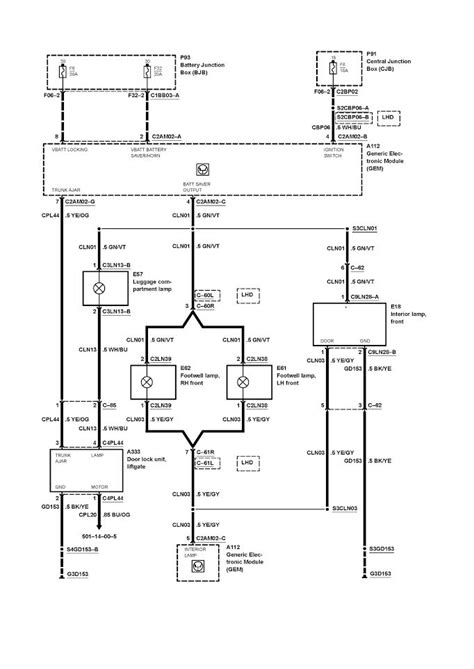 ! Guide ! Wiring The Foot-Well Lights - Ford Fiesta Guides ...