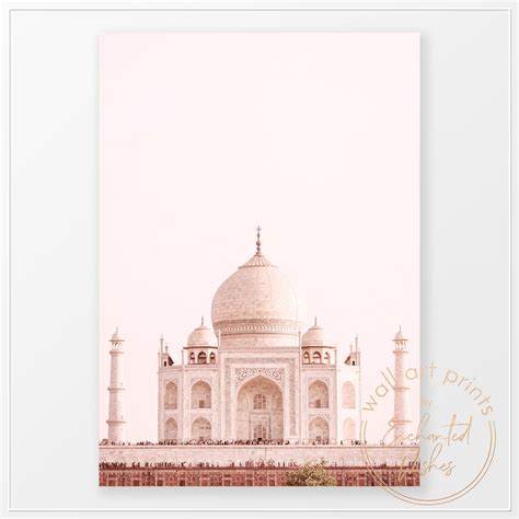 Taj Mahal Photo Print Wall Art