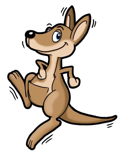 Cartoon Kangaroo Images