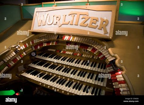 Wurlitzer Theatre Pipe Organ In The Concert Hall At The Musical Museum