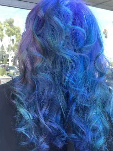 Blue Turquoise Hair Color Color Correction Hair Turquoise Hair