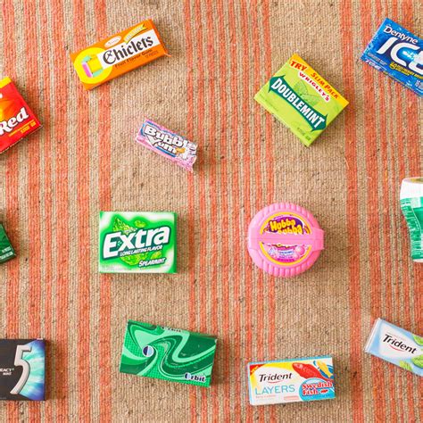 Which Chewing Gum Lasts The Longest We Timed 14 Brands Gum Flavors