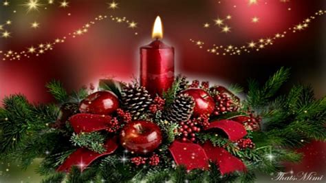 Christmas Candles Wallpapers Wallpaper Cave