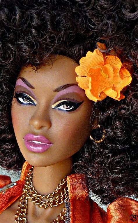 African American Makeup African American Dolls Im A Barbie Girl Black Barbie Beautiful