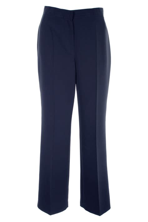 Busy Clothing Womens Smart Navy Trousers 29 And 31