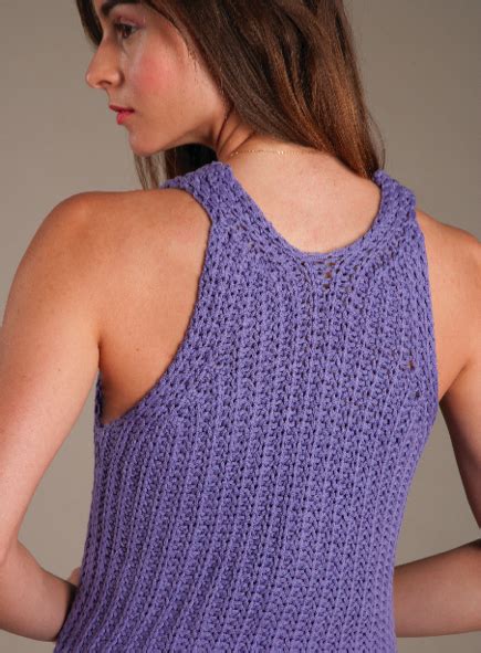 Knit Tank Top Free Knitting Pattern Craftfoxes