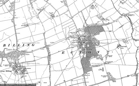 Old Maps Of Ecton Northamptonshire Francis Frith