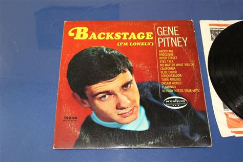 Gene Pitney Backstage Mm Vinyl Lp Album Ebay