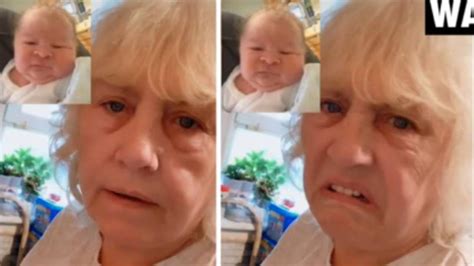 Grandmas Awkward Reaction To Ugly Baby Photo Oversixty