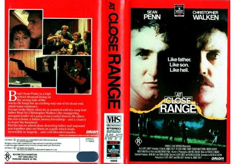 At Close Range 1986 On Rca Columbia Hoyts Video Australia Betamax