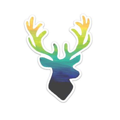 Deer Decal Deer Sticker Deer Car Decal Deer Car Sticker Etsy