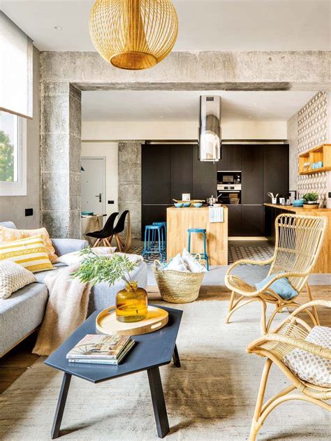 Inspiring Spanish Apartment Features Raw Industrial Details