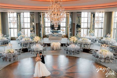 Rainbow Room Weddings In New York City Susan Shek Photography