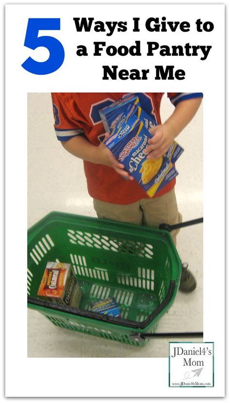 No one should have to choose between feeding their. 5 Ways I Give to a Food Pantry Near Me - My son and I have ...