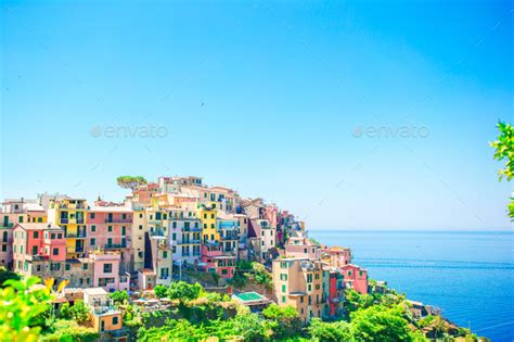 Beautiful Amazing Village Of Corniglia In The Cinque Terre Reserve