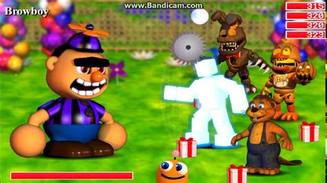 Fnaf World Update 2 All New Characters And Moves Youtube