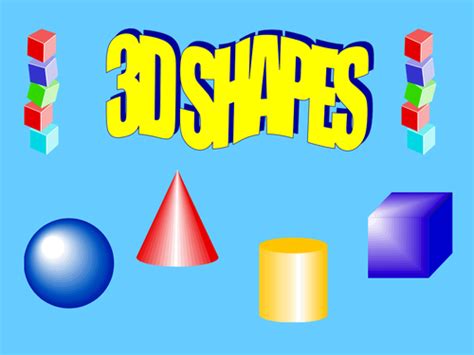 3d Shapes Powerpoint Template 3d Shapes Powerpoint Po