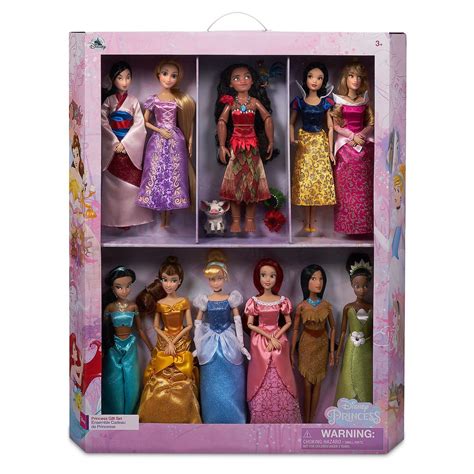 Disney Princess Dolls Collection Set The Beautifull Disney