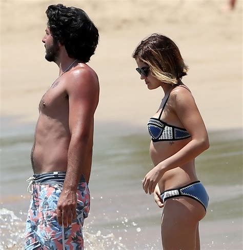 Lucy Hale Showing Off Her Bikini Body On A Hawaiian Beach Porn Pictures