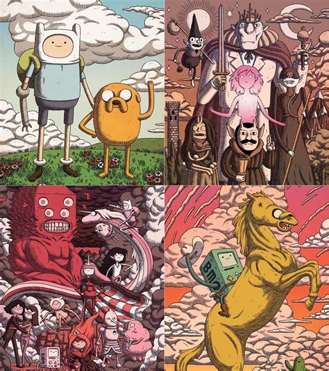 Cover Art From The Adventuretime Complete Series Dvd • • 💖 ᴥ