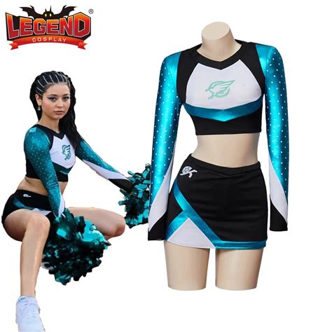 Euphoria Cheerleader Uniform Maddy Perez Cheerleader Costume Clothes