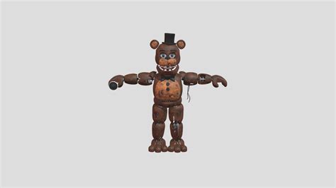 Withered Freddy By Thudner Blender Version Download Free 3d Model