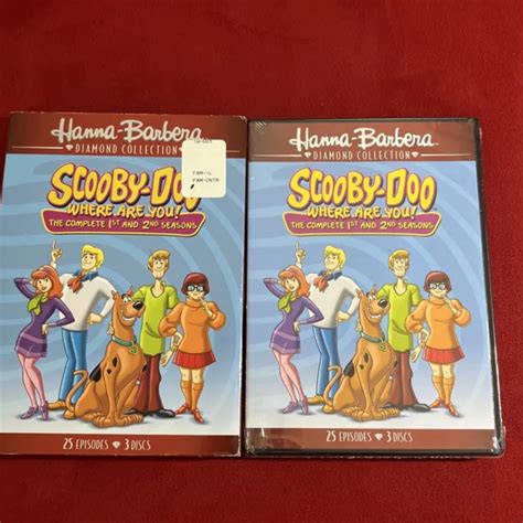 new scooby doo where are you the complete 1st 2nd seasons sealed dvd